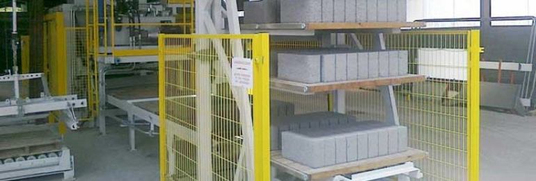 Máy sản xuất gạch bê tông Syncro